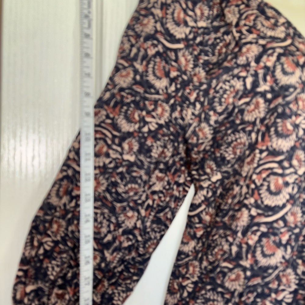 Faherty Multicolor Patterned Blouse - image 3